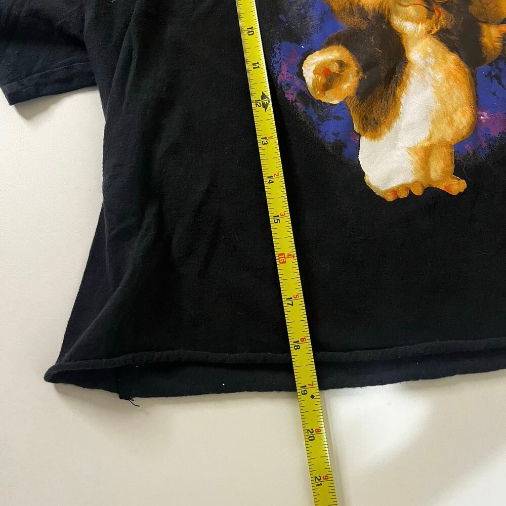 Licensed vintage Gremlins movie t-shirt in black Y2K- women’s size large - Picture 5 of 5